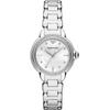 Женские кварцевые аналоговые часы Emporio Armani AR11596 с перламутровым циферблатом и корпусом из нержавеющей стали