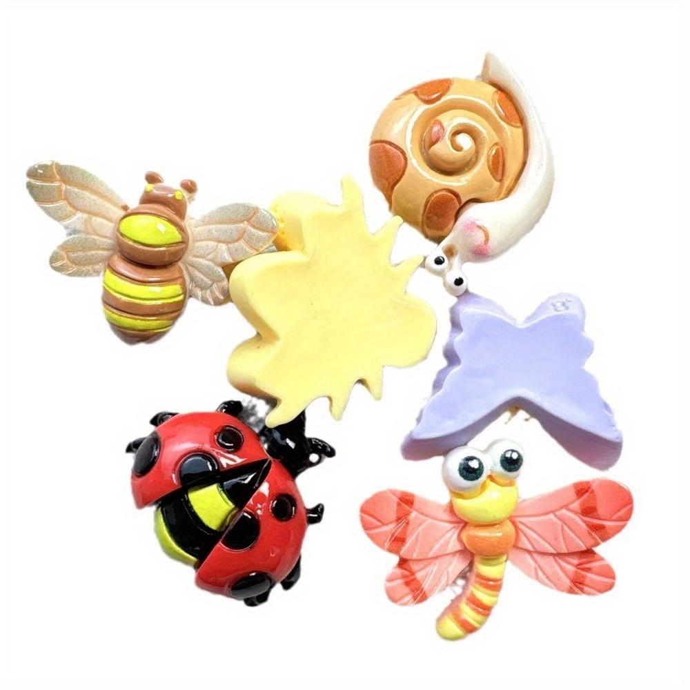 Мультяшные магниты на холодильник в виде насекомых|Идеально подходят для украшения различных сцен - Идеальный выбор для крупных праздников, подарок на выпускной