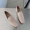 Square Toe Women Flats Casual Loafers Women Shoe New Spring Autumn Mules Woman Simple White Shoes
