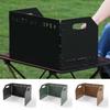 Large Cookware Windshield Tri-fold Cooker Wind Protection Tea Stove Stove Wind Shield  Hiking