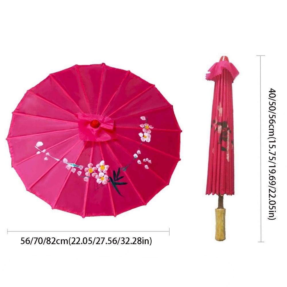 Винтажный бумажный зонтик для рисования своими руками, традиционный бумажный зонтик для танцев, танцевальное представление