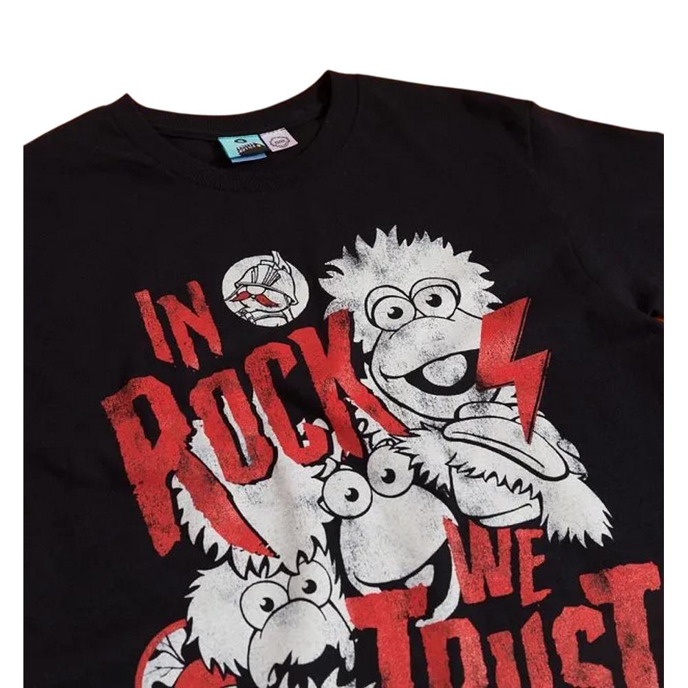 Fraggle Rock Unisex Adult In Rock We Trust T-Shirt