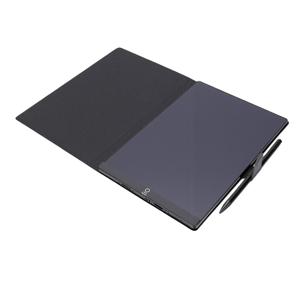 9.5 Inch LCD Writing Tablet with Pen Leather Case Stand Erasable Digital Notepad for Drawing Note Taking Planning