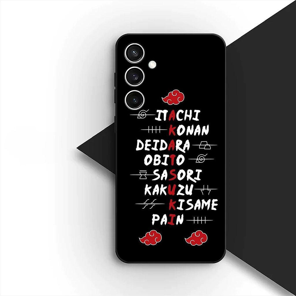 Чехол для телефона для Xiaomi Poco C75 C65 C71 C85 X7 X6 M7 F7 F8 Ultra F6 Pro Мягкий силиконовый чехол KISAME Итачи Учиха Наруто Акацуки