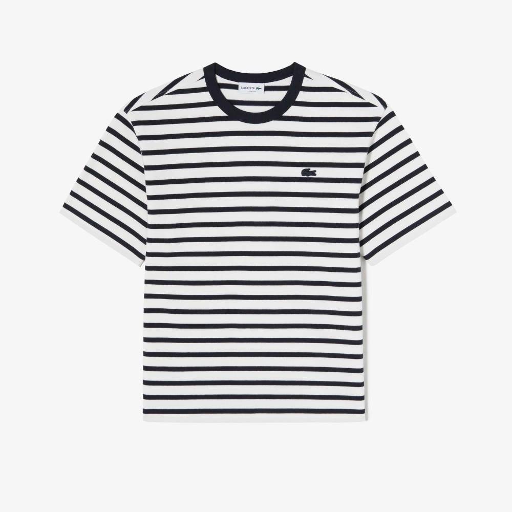 [Lacoste] Men's Basic Heavy Jersey Short Sleeve T-shirt TH315E-56G166