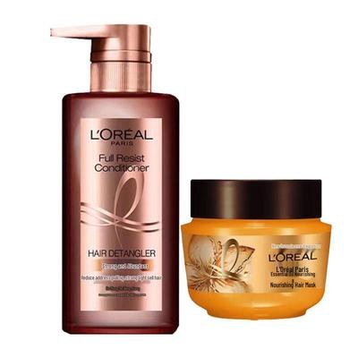 Набор: Укрепляющий кондиционер и питательная маска для волос L'Oréal