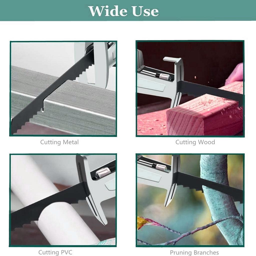 Электроинструмент с регулируемой скоростью для резки металла и дерева Электрическая пила Зеленый аккумуляторный электролобзик