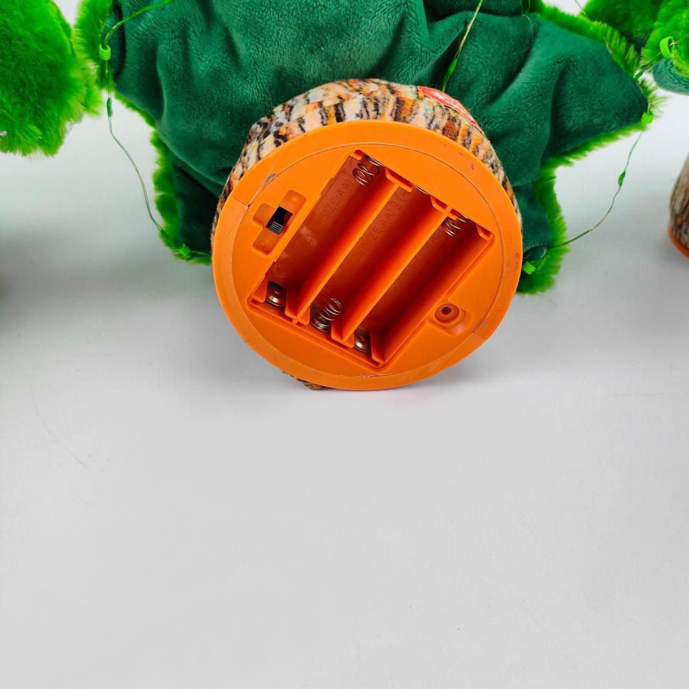 Электрическая поющая танцевальная Рождественская елка, Рождественская елка, плюшевая игрушка, милая зеленая рождественская елочная кукла, забавная вечеринка, домашний декор, Рождественский подарок