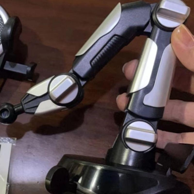 Car Mobile Phone Holder Navigation Support Bracket for Large Trucks, Excavators, and Forklifts, Anti-Vibration Suction Cup Mobile Phone Car Mount