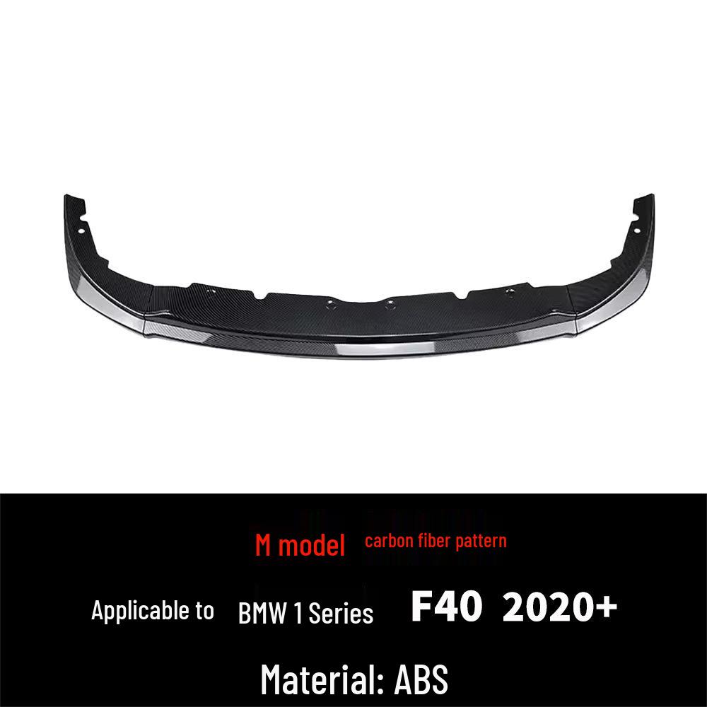 BMW F40 1 серия (2020+) Передний сплиттер M Sport для 118i, 120i, 128ti