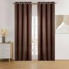 Polyester 100% Blackout Plain Window Curtains|100% Room Darkening| Blackout Window Curtains| 5 Feet |Set of 2| Plain Design