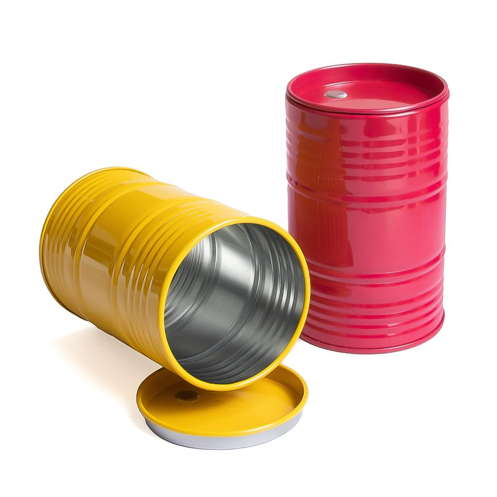 Remote Control Toy Upgraded Accessories Car Decoration Oil Barrel for 1/8 1/10 Vehicle Part Metal Oil Barrel Car Part