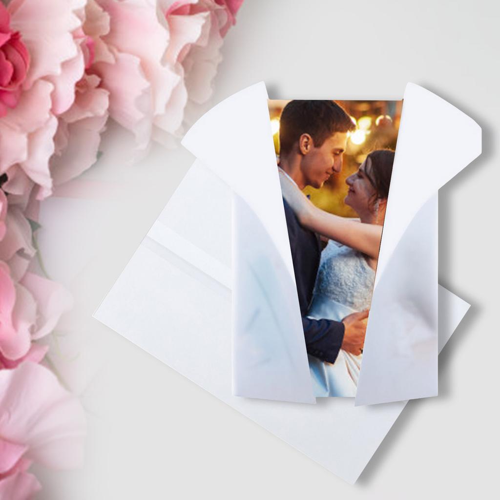 50 Pieces Luxurious Vellum Paper Invitation Envelopes Vellum Paper Sleeves Perfect For Weddings And Special Events