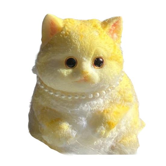 Имитация кошки, игрушка-антистресс, котенок, сенсорная игрушка для сжимания, для детей и взрослых, мягкий силиконовый стресс-мяч, игрушка-антистресс в виде животного
