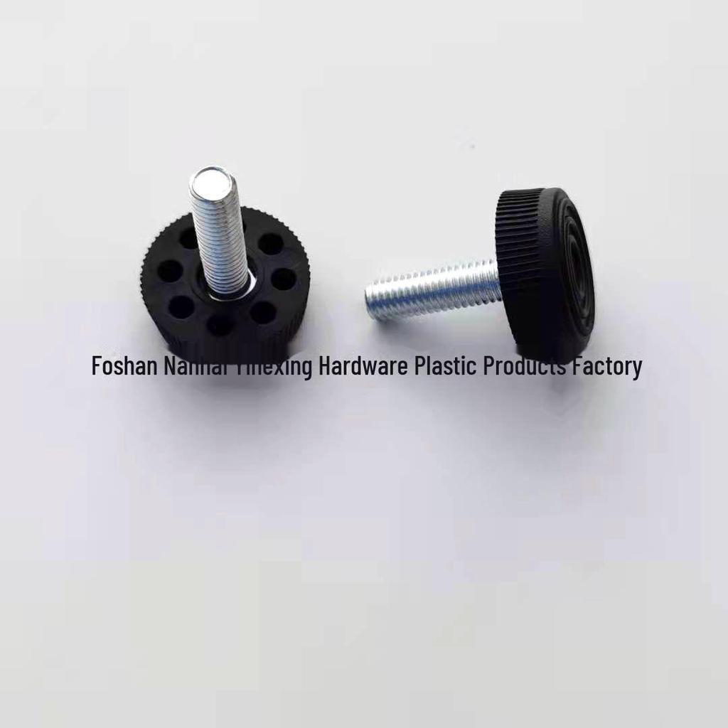 M8*30 Регулируемая пластиковая подставка для ног мебели с восемью отверстиями