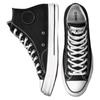 Stussy x Converse Chuck 70s Простые и удобные Устойчивые к истиранию Высокие эспадрильи Унисекс Черно-белые