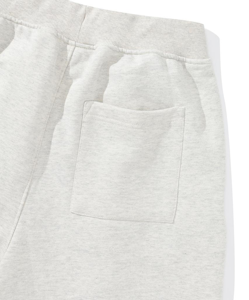 COLUMBIA UNIVERSITY Cu Classic Logo Wide-Fit Terry Pintuck Sweatpants Oatmeal