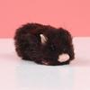 Simulation Hairy Pig Doll Soft Silicone Toy Realistic Animal Squeeze Decompression Stress Relief for Kids School Home Desk