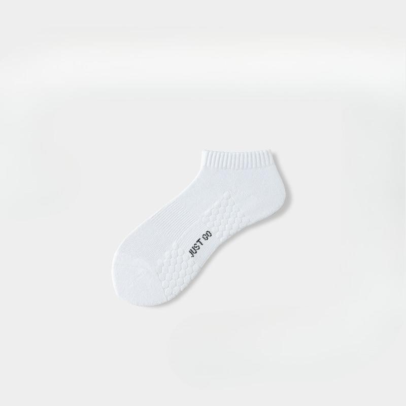 Men's Summer Thin Cotton Sweat Absorbing Deodorizing Slow Shock Massage Bottom Sports Socks