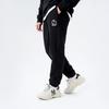 MLB New York Yankees Knitted Sweatpants Unisex Black Moderate Cuffed Pants 3APT00216-50BKS