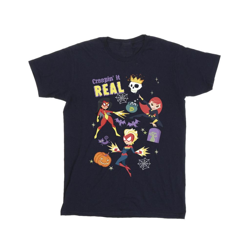 Marvel Mens Creepin It Real T-Shirt
