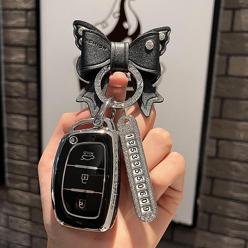Подходит для современного ключа, имя Mapix35ix25Langdong Elantra Tucson Sonata9Rena, автомобильный чехол с пряжкой