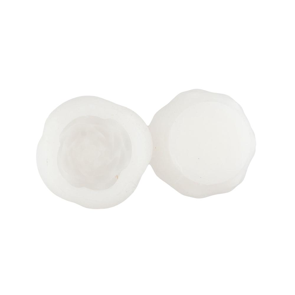 Non-stick Hibiscus Mousse Mold 3D Rose Flowers Silicone Mold  For Cake Pastry Jelly Candle