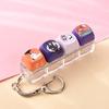 Cartoon Pattern Light Up Keychain Toy Light Up Fidget Keyring Toy  Everyday Stress Relief