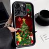 N113 Merry Christmas Desig Art Soft Angel Eyes Phone Cases for Samsung S23 S24 Ultra S21 A54 A34 A13 A14 A06 A24 Realme 12 Vivo OPPO Shockproof Cover