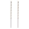 2pcs HSS Material Auger Drill Bit 3mm Diameter Extra Long Drill Bit Twist Drill Bit  For Woodworking