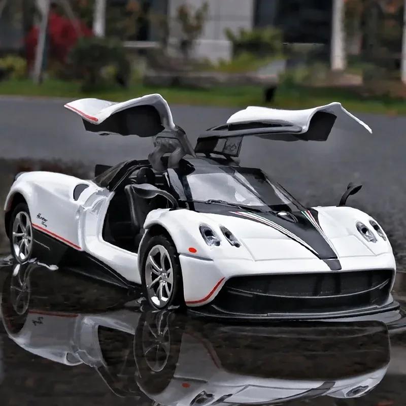 1:36 Pagani Huayra Dinastia Alloy Sports Car Model Diecast Metal Toy Car Model Sound Light Collection Children Gift F562