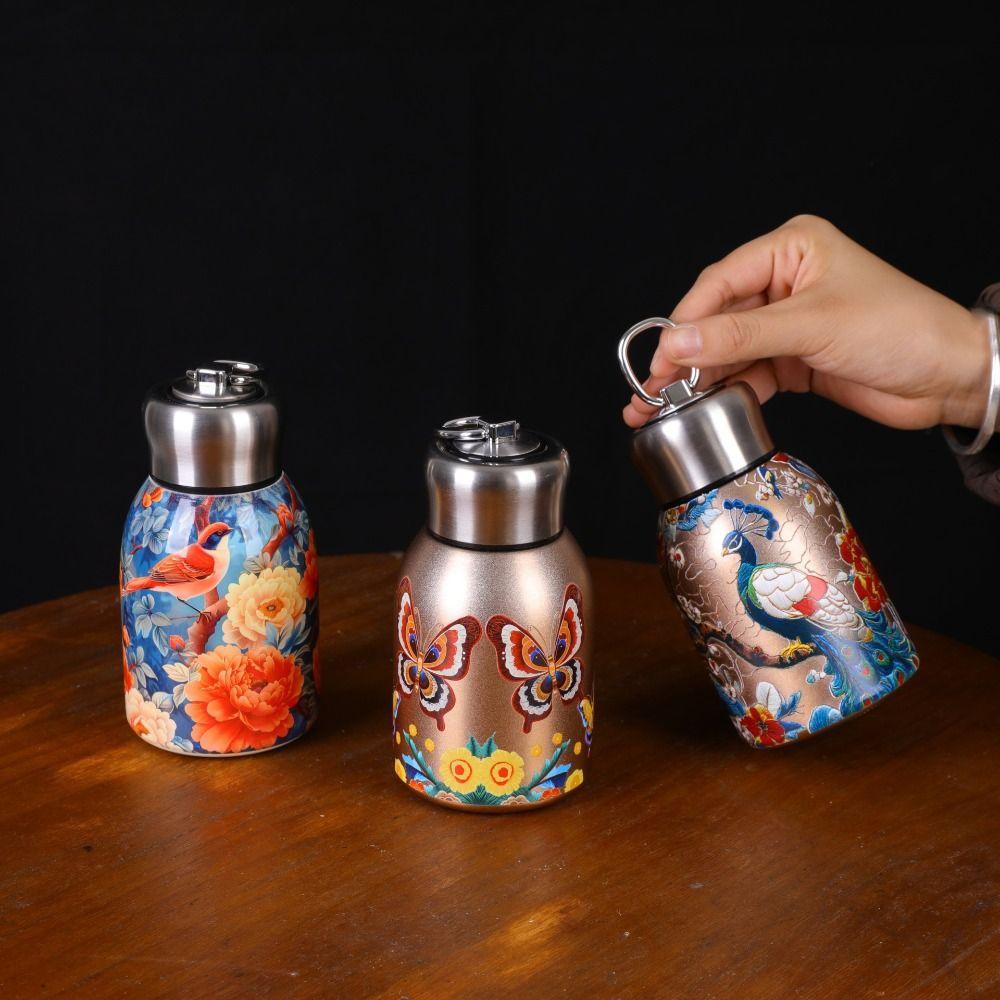 Непроливаемая Изолированная Кружка Кружка для Кофе из Нержавеющей Стали Тонкая Изолированная Термобутылка для Воды Спорт