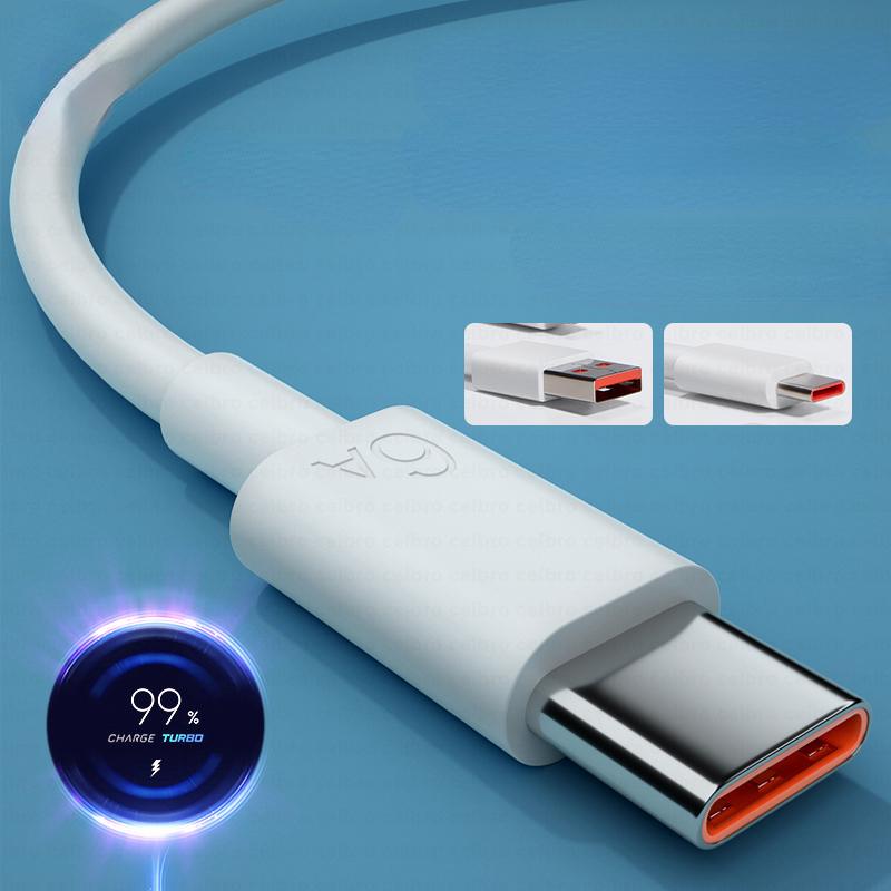Для Xiaomi 6A USB-кабель типа C, зарядное устройство Turbo Tipo, тип быстрой зарядки-Cabo для Mi 12 11 10 Pro 9 5G Poco X3 M4 Redmi Note 9 10 PRO K30S K40