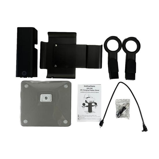 RGB VR зарядная док-станция контроллер крепление регулируемый дизайн VR зарядная станция гарнитура дисплей подставка для Meta Quest 3/3S