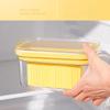 Butter Cheese Slicer and Storage Box with Partition Seal Fresh-keeping Refrigerator Container for Kitchen Use