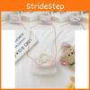 Trendy Mini Chain Crossbody Bag For Children With Colorful Sequins And Bowknot