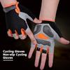 1 пара спортивных перчаток с полупальцами, амортизирующие противоскользящие дышащие перчатки для горного велосипеда и шоссейных велосипедов для мужчин и женщин