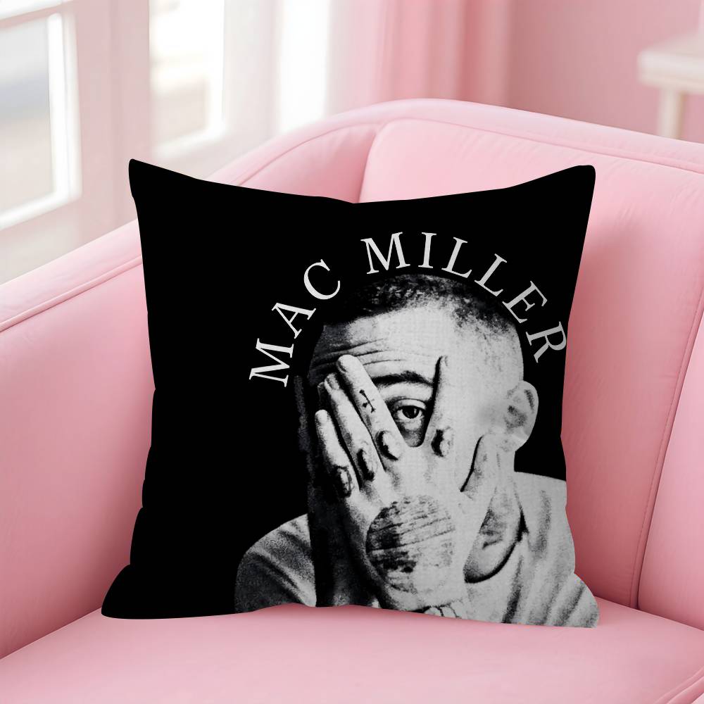 Singer Hot MMac Miller Pillowcase toon Gift Cushion Cover Bedroom Home Sofa Chair Seat Decor pillow case