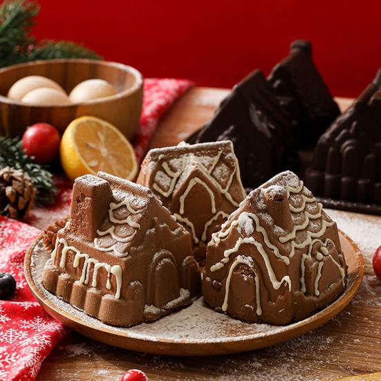 Форма для выпечки «Вулканический лес» Силиконовая форма для торта Гибкая форма для выпечки для тортов своими руками Шоколад Антипригарная Жаростойкая Легкое извлечение Форма для десерта