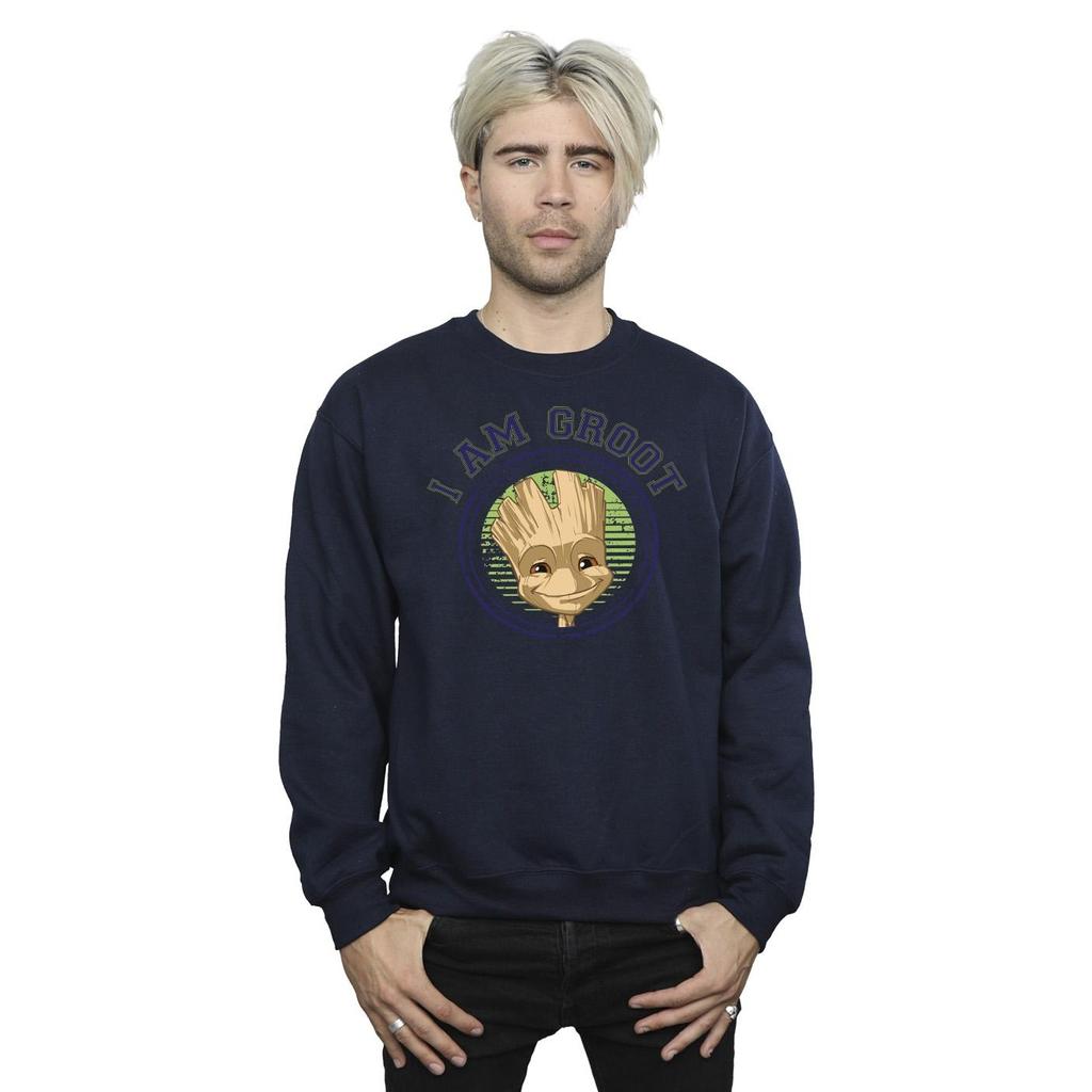 Guardians Of The Galaxy Mens Groot Varsity Sweatshirt