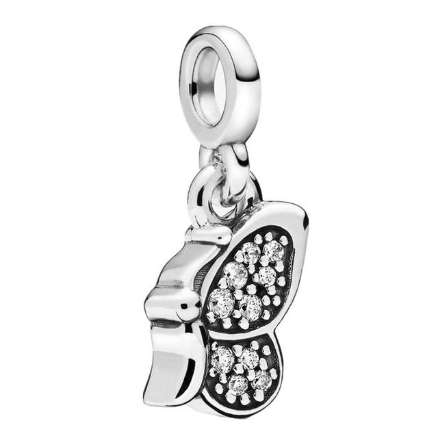 925 Silver Me Series Starfish Moon Pineapple Small Charms Pendant Beads Fit Original Fashion Me Bracelet Women Jewelry DIY