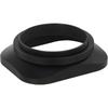 Haoge LH-E2T 49mm Square Metal Screw-In Lens Hood with Cap is compatible with Sony RX1, RX1R, RX1RII cameras and Sony E 20mm f2.8, 28mm f2, 30mm f3.5,