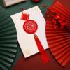 Reusable Chinese Knot Pendant Red New Year Ornament Blessing Spring Festival Hanging Pendant  Gifts