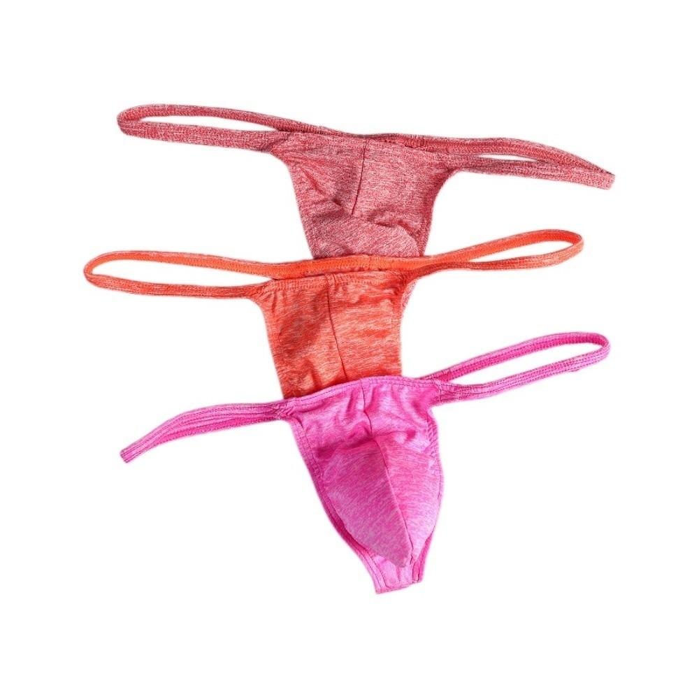 Low Waist Men Thongs Underpants Male Briefs Soft Men's Panties Sports