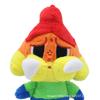 Pop Rainbow Crying Baby Plush Doll Backpack Pendant Keychain Doo Girl Doll