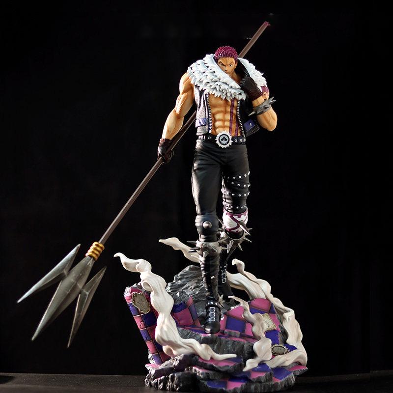 Горячая статуэтка Jt 44 см Аниме One Piece Фигурки Шарлотта Катакюри Фигурки Действия GK Модель Игрушки Украшения Анимация Подарок Игрушка
