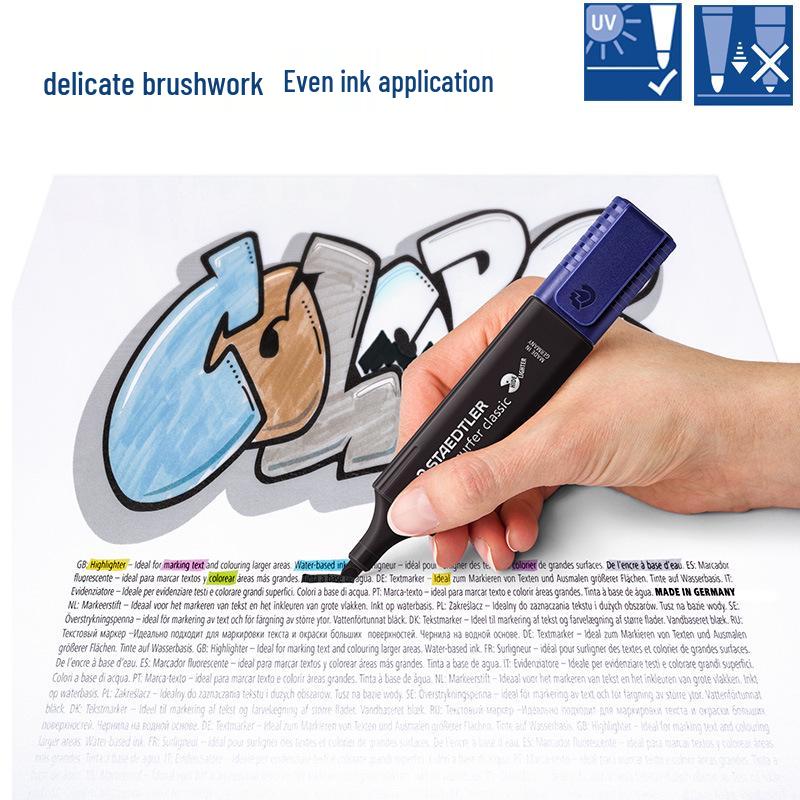 STAEDTLER 364C Маркер-хайлайтер Макаронные цвета - Флуоресцентный маркер