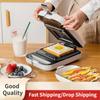 220V Breakfast Machine Bread Baking Pot Multifunctional Non-stick Sandwich Maker Toaster Waffle Maker