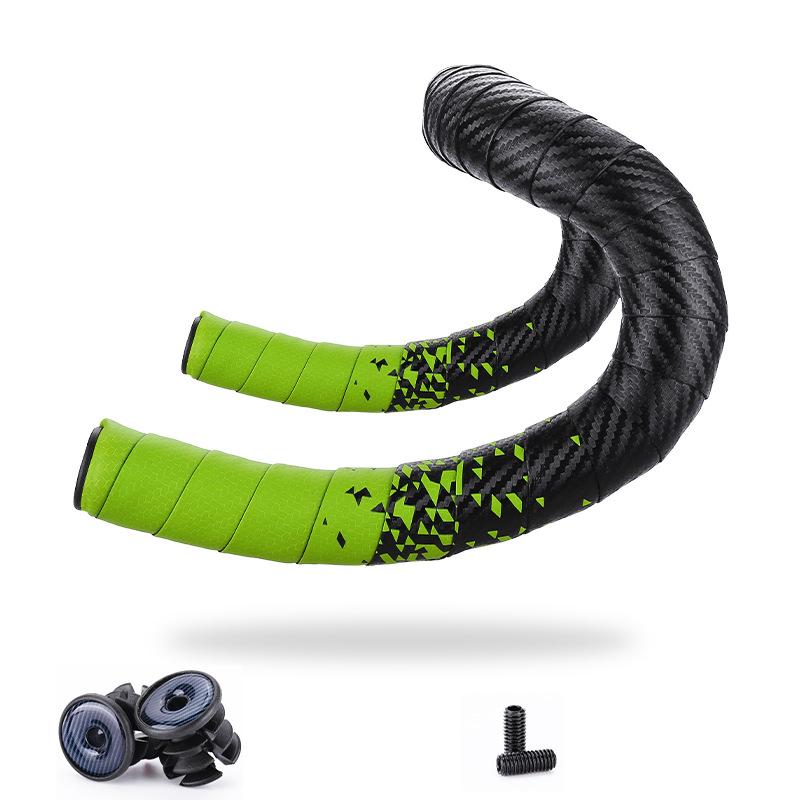 Лента на руль велосипеда, антивибрационная лента из полиуретана EVA, изогнутая лента для велосипедного дорожного велосипеда, дышащая нескользящая лента для руля велосипеда, ремень