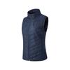 Stand Collar Loose Solid Color Vest Women Vests Obsidian-Blue SC1240030A-BL108